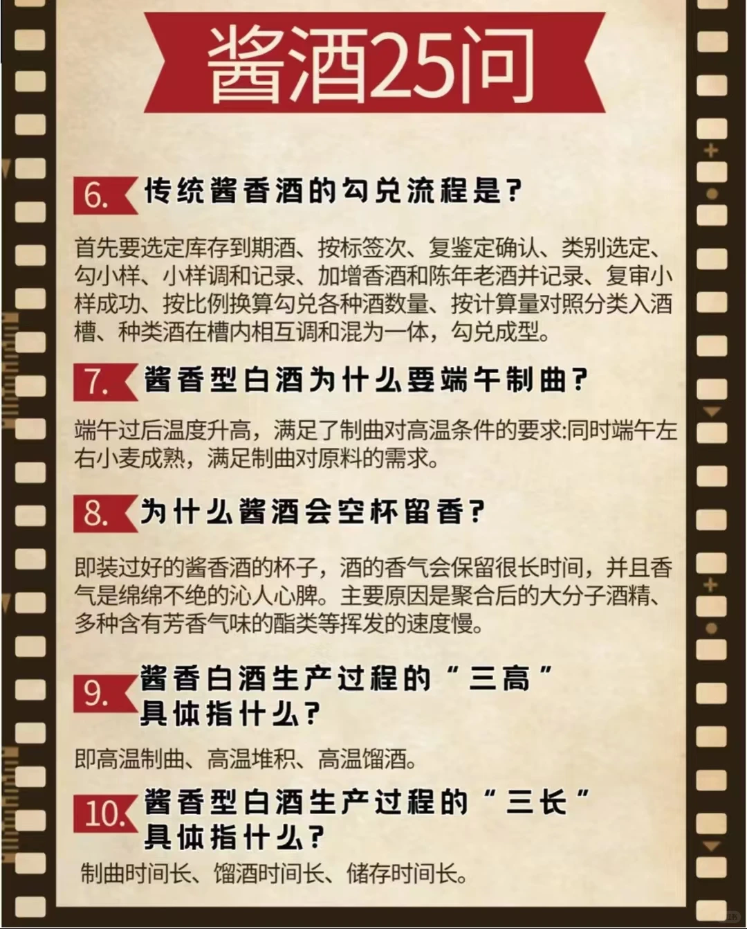 饮酒的那些小知识！白酒百科