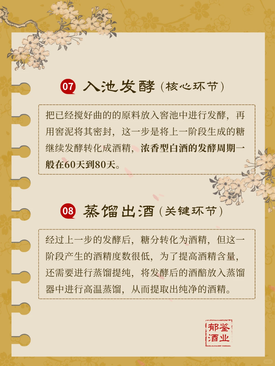 上头百科2️⃣浓香型白酒的酿造过程