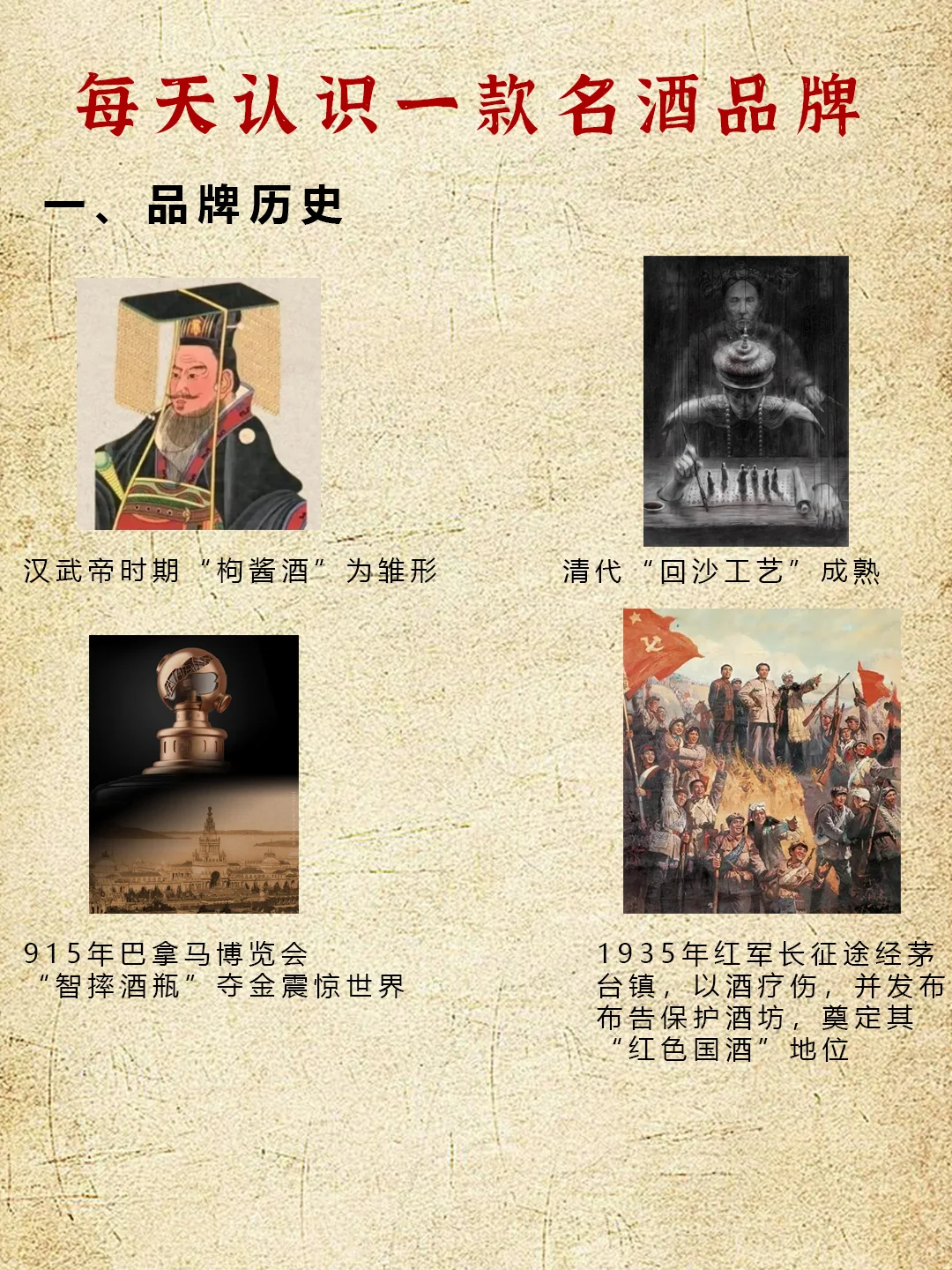 每天认识一款名酒品牌，今天是茅台