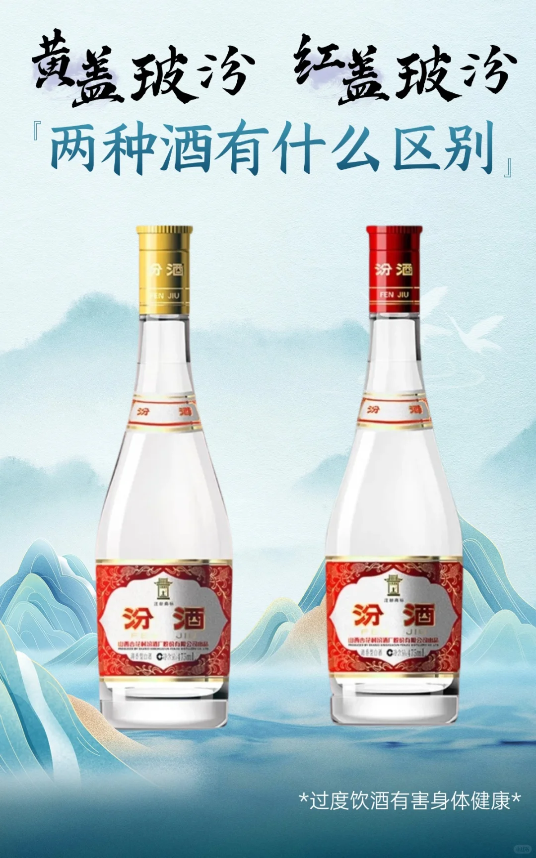 黄盖玻汾 vs 红盖玻汾，一文搞懂区别！