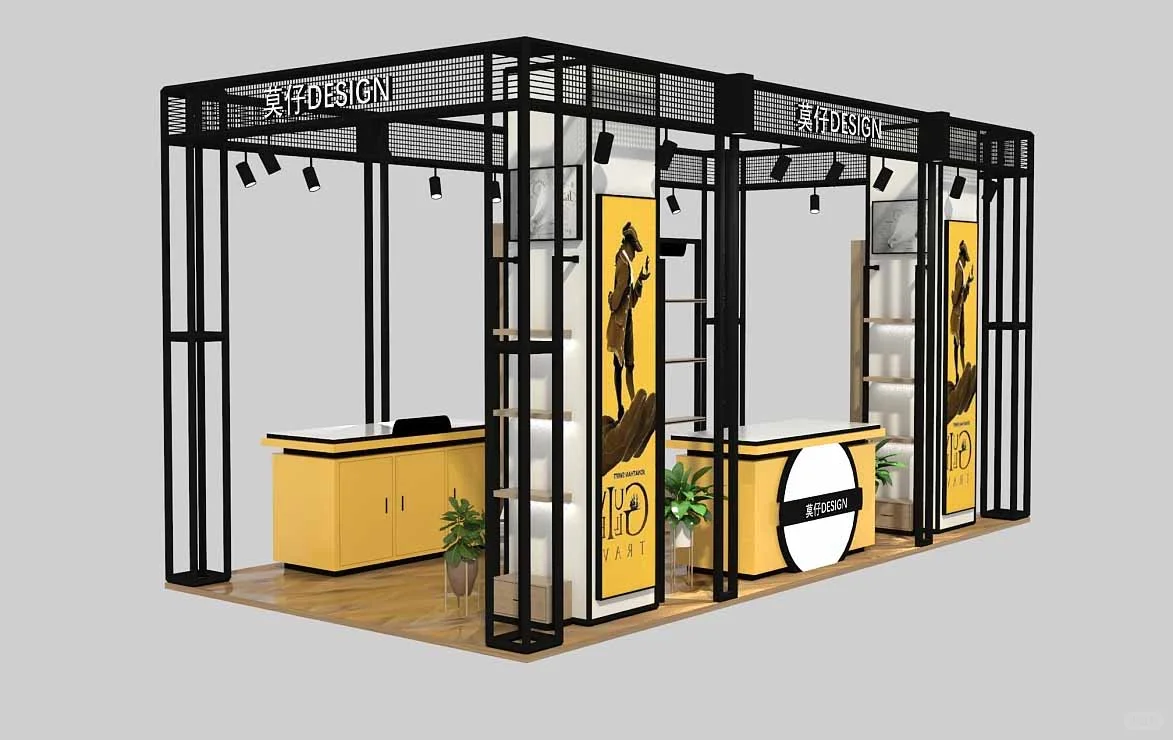 效果太棒了，广州广交会展位设计搭建