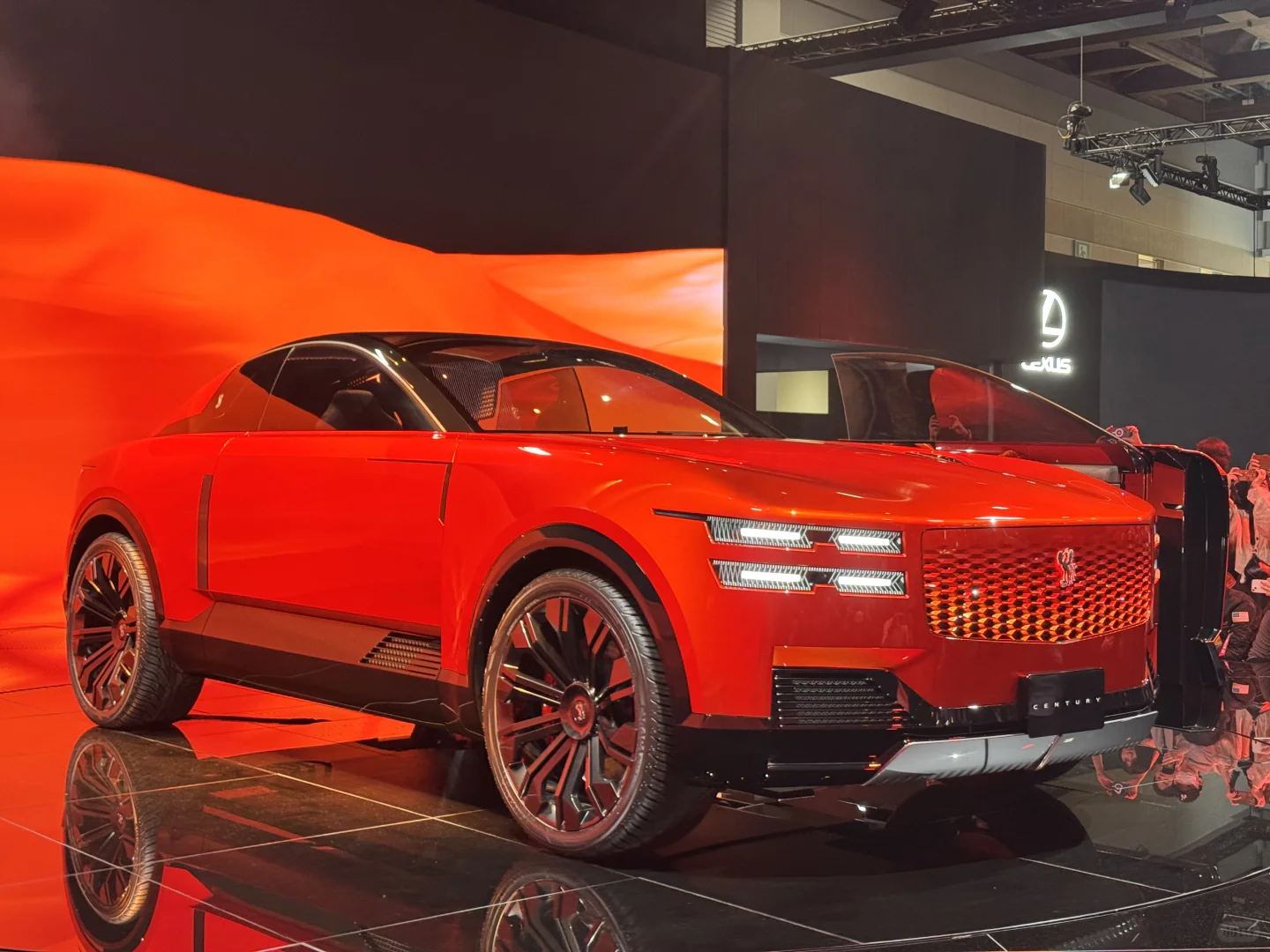 ??2025东京汽车展太震撼了!BYD威武??