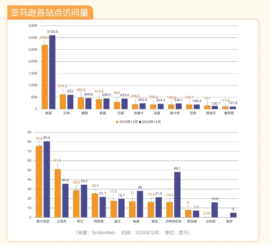 亚马逊2024年度数据报告