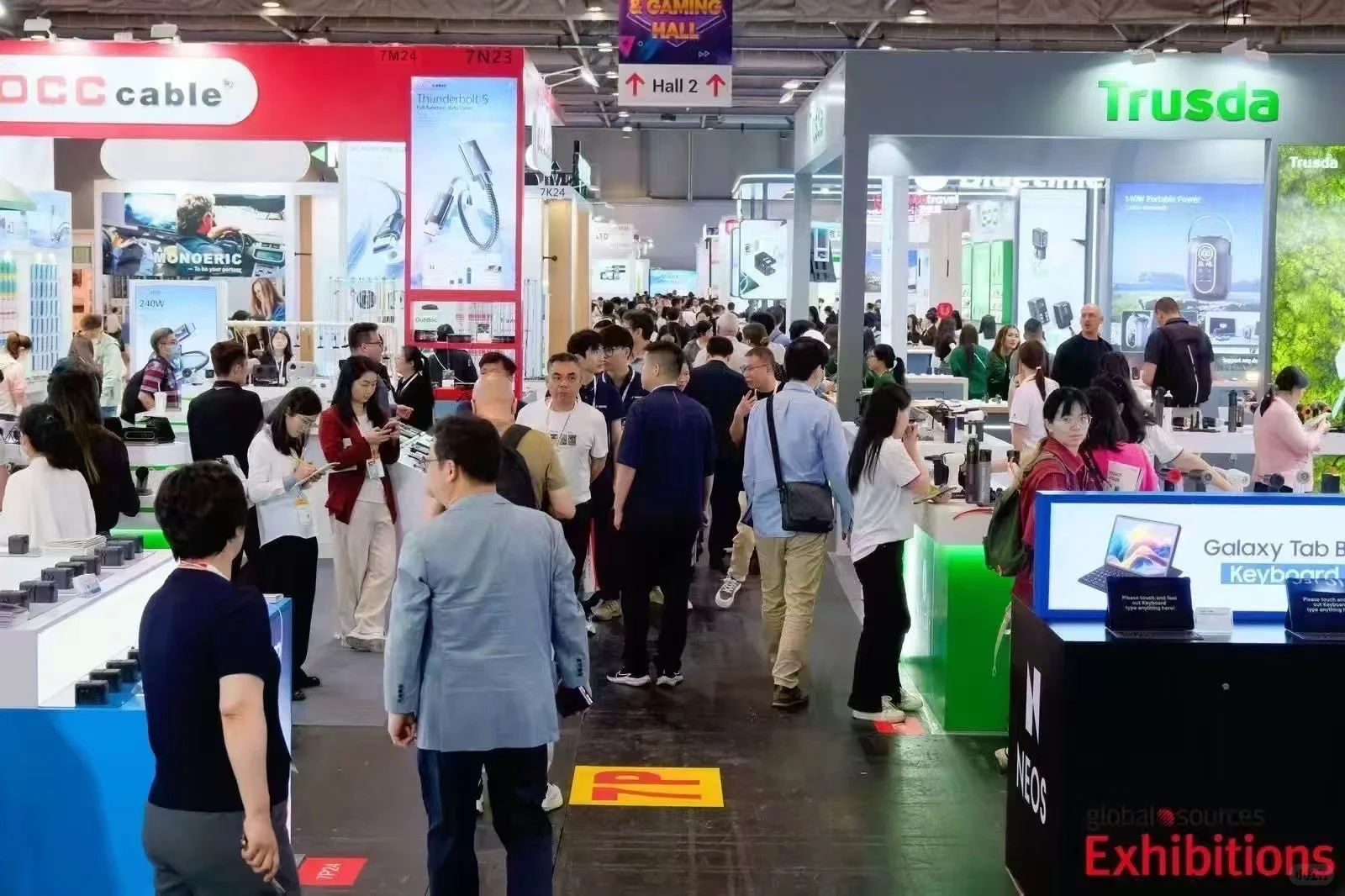 全球最大的消费电子采购展-环球资源展开幕