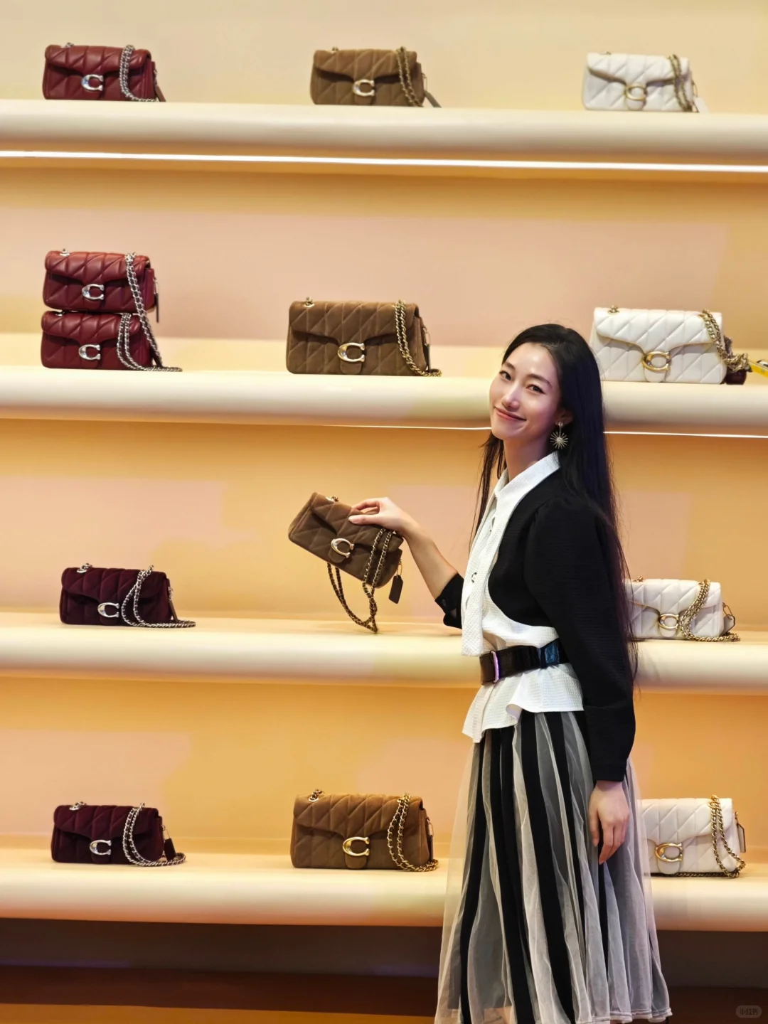 COACH?新款Tabby@进博会✨