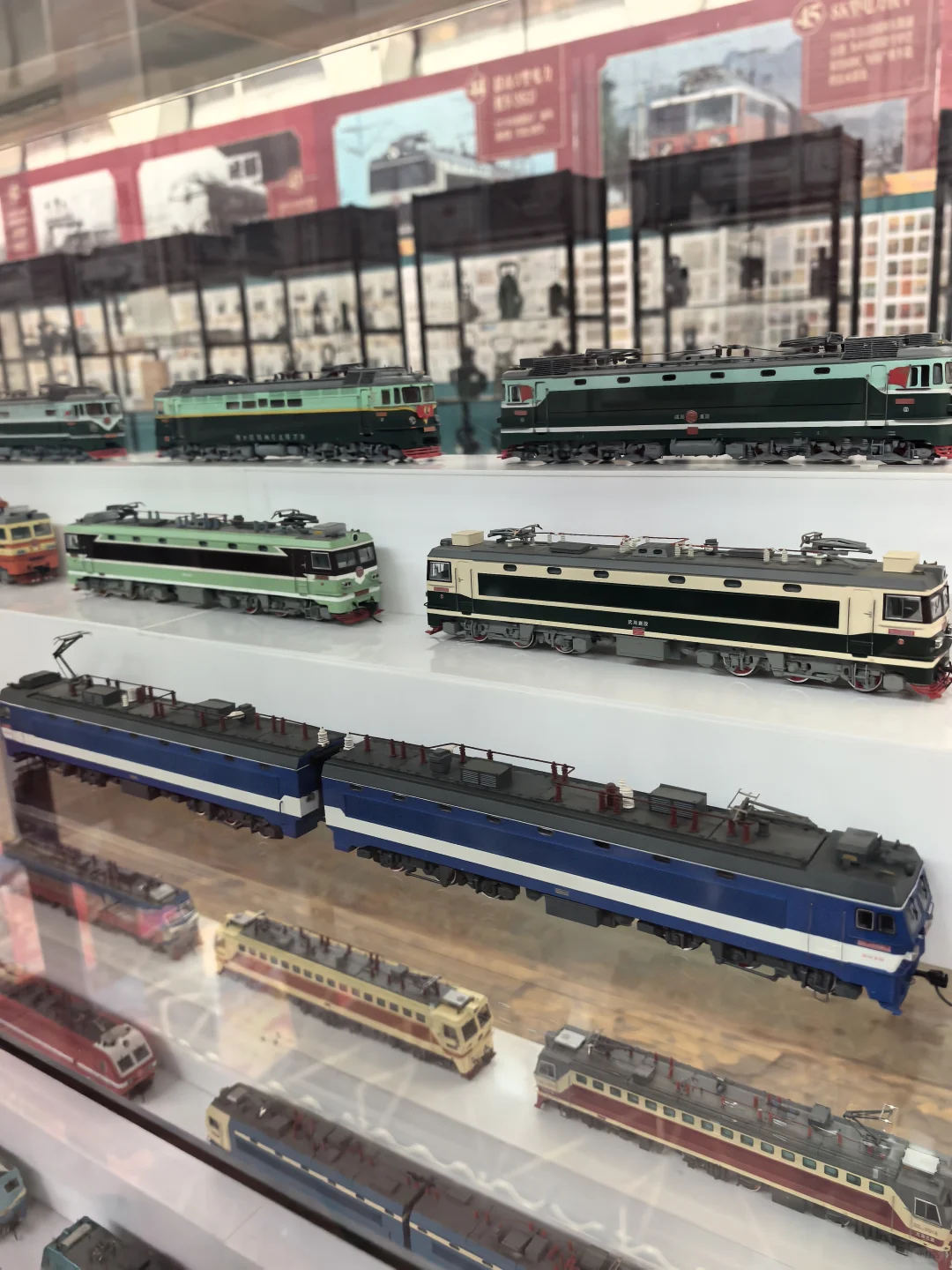 北京二七机车厂火车展