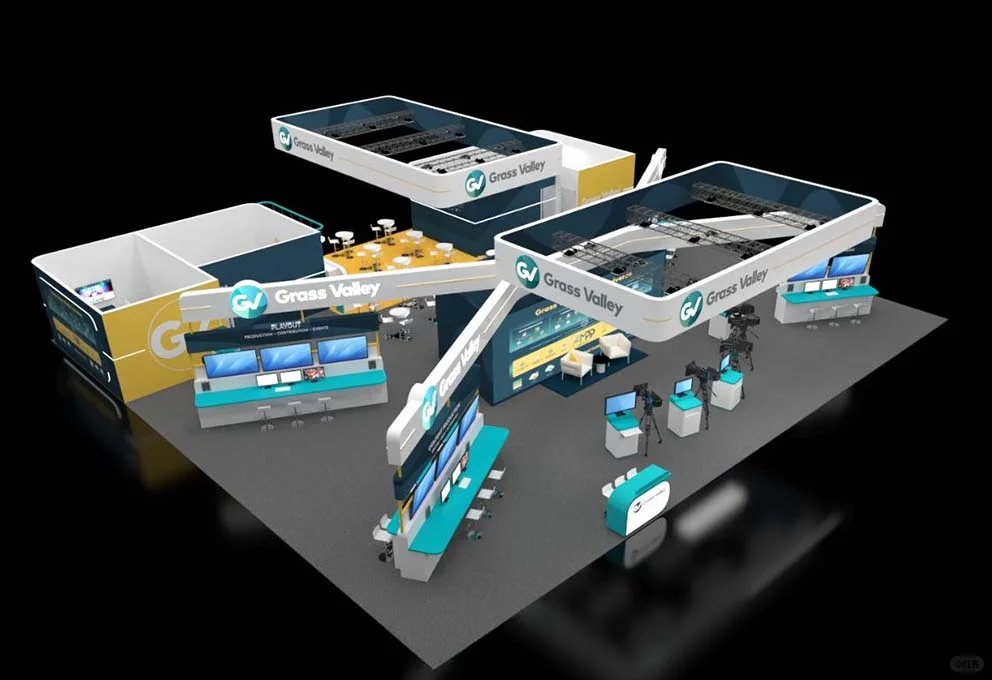 美国CES电子展展台：美国展会设计搭建