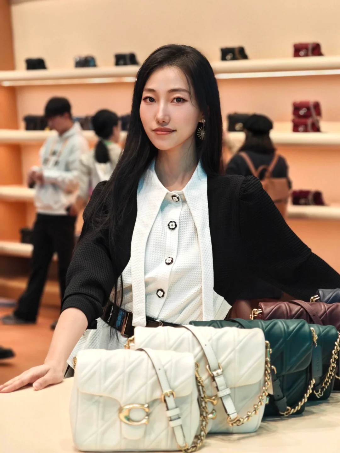 COACH?新款Tabby@进博会✨