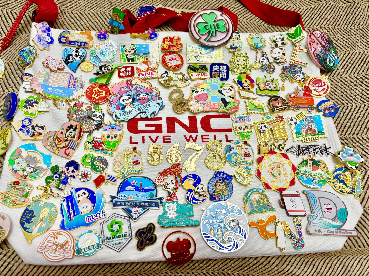 今年进博会收获?进博会PIN，换PIN，