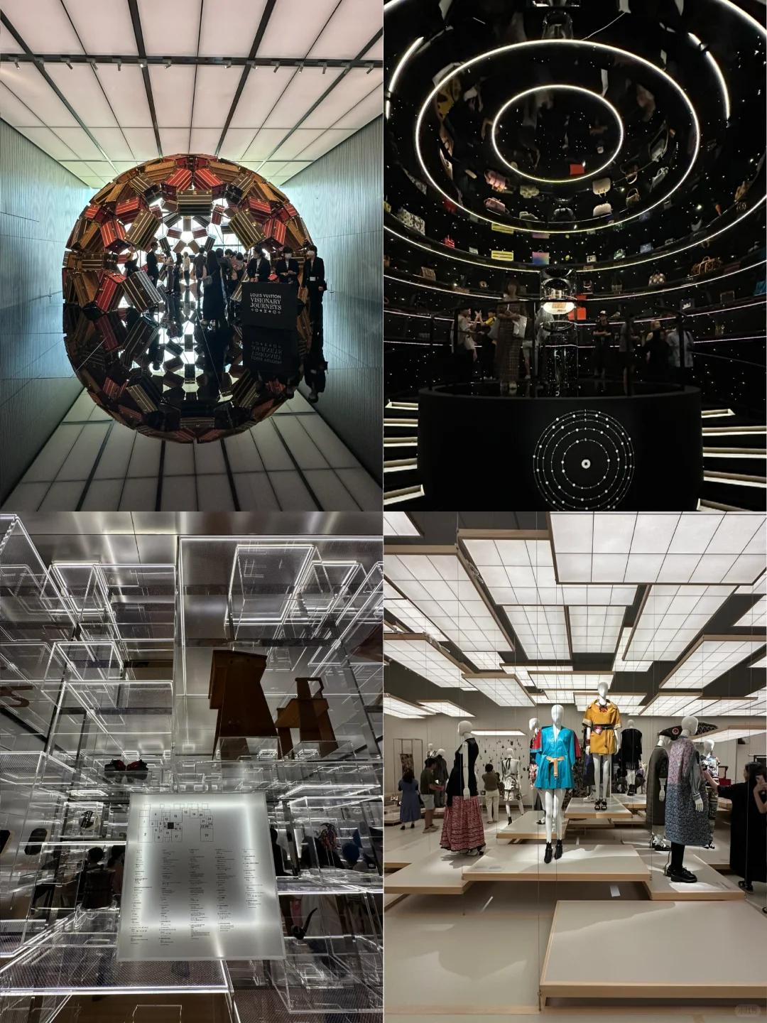 LV展的空间设计太权威了