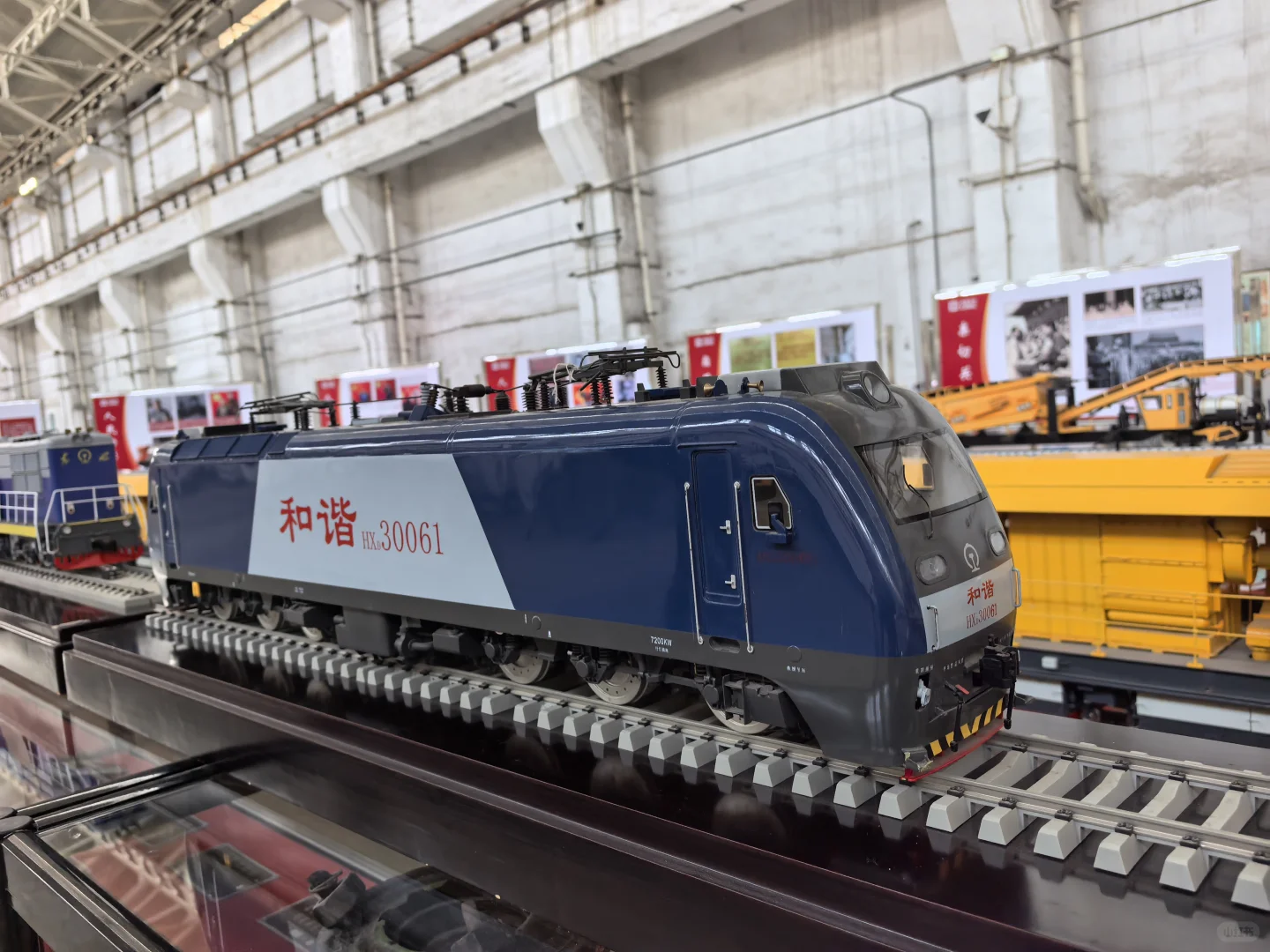 北京二七机车厂火车展