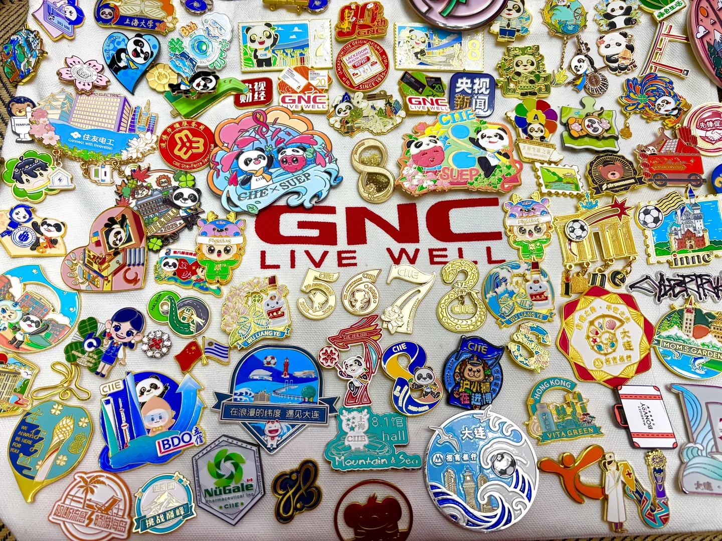 今年进博会收获?进博会PIN，换PIN，