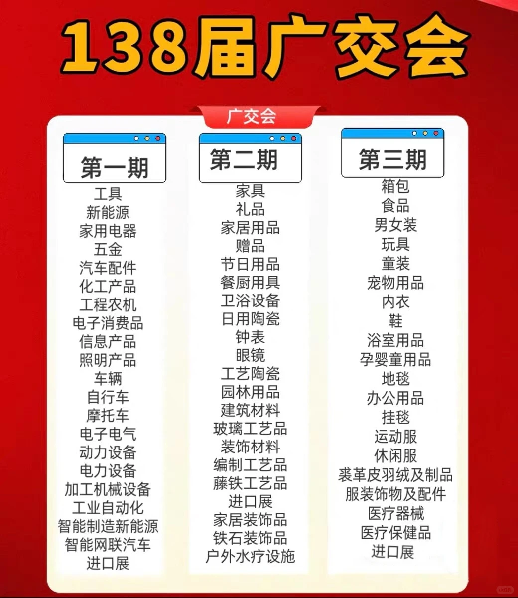 138届广交会采购商名录（电子版）