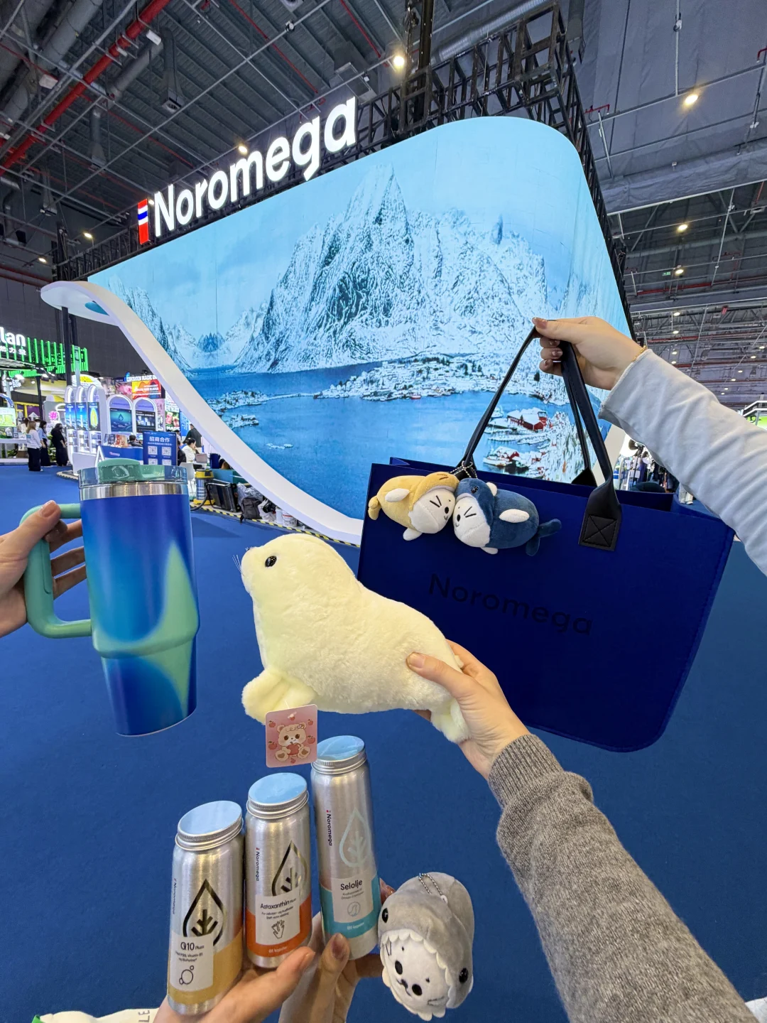 进博会?挪威Noromega的展台也太好逛了