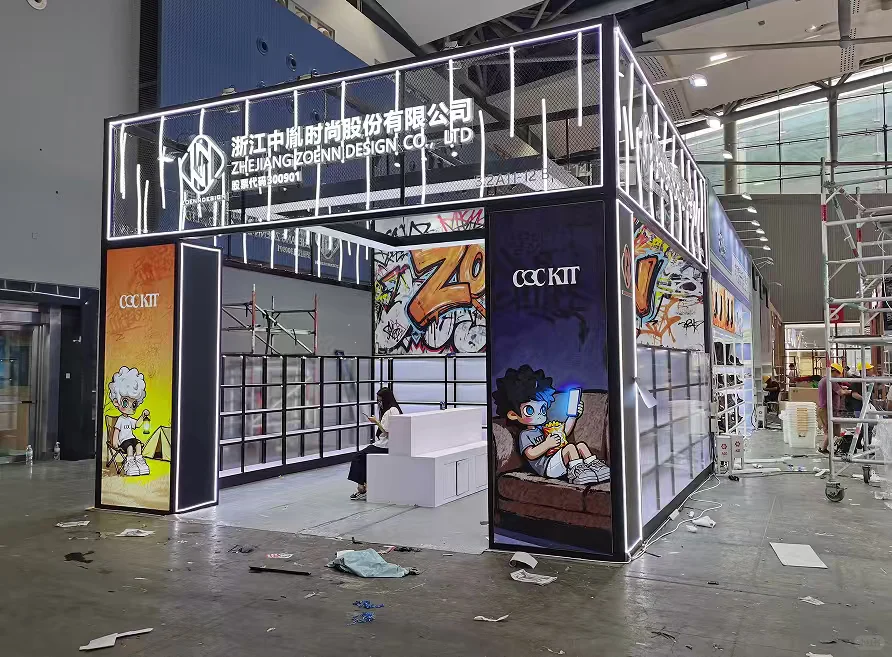 广交会搭建结束啦