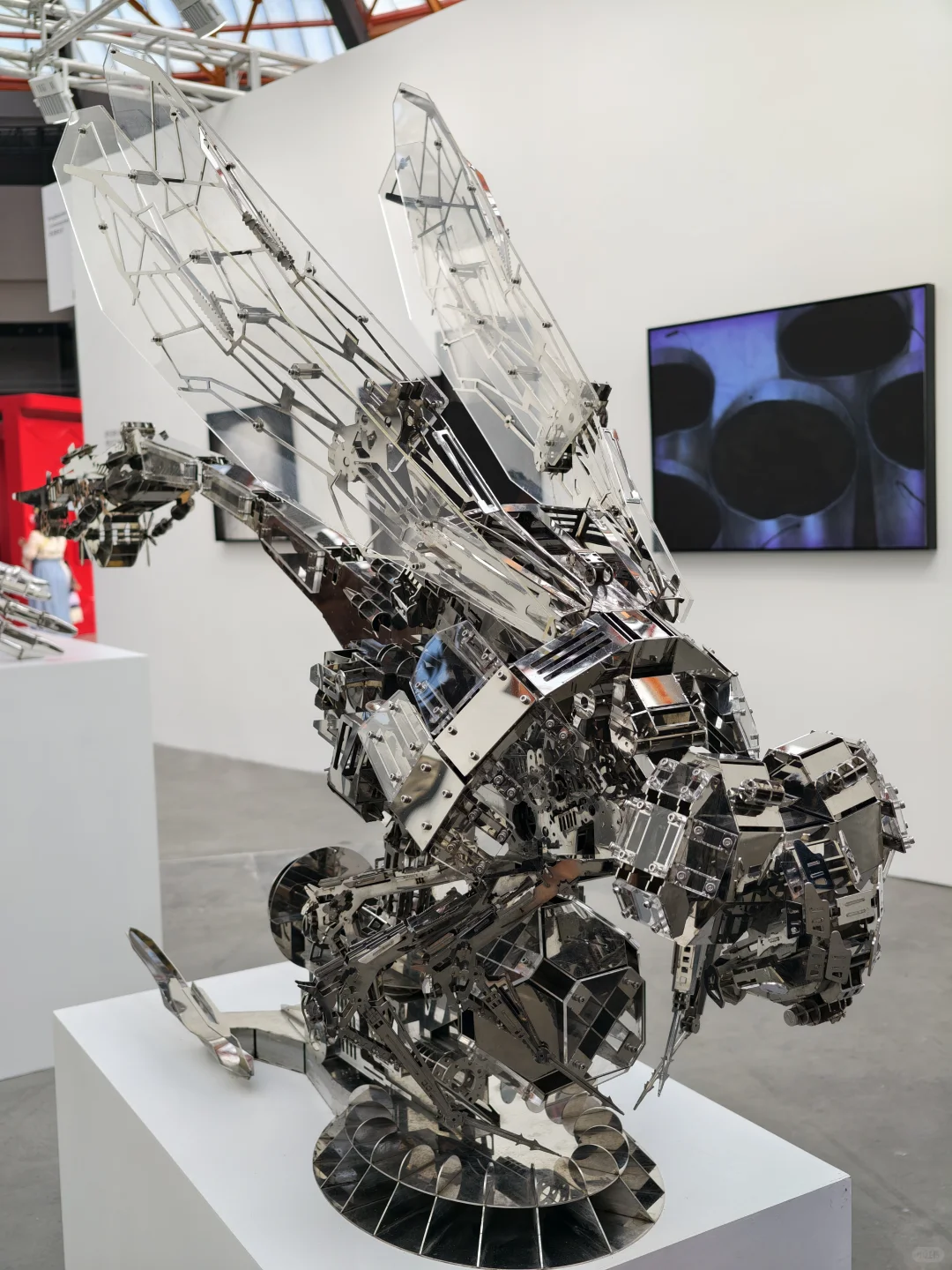 看不懂的西岸艺术设计展，拍照很好看～