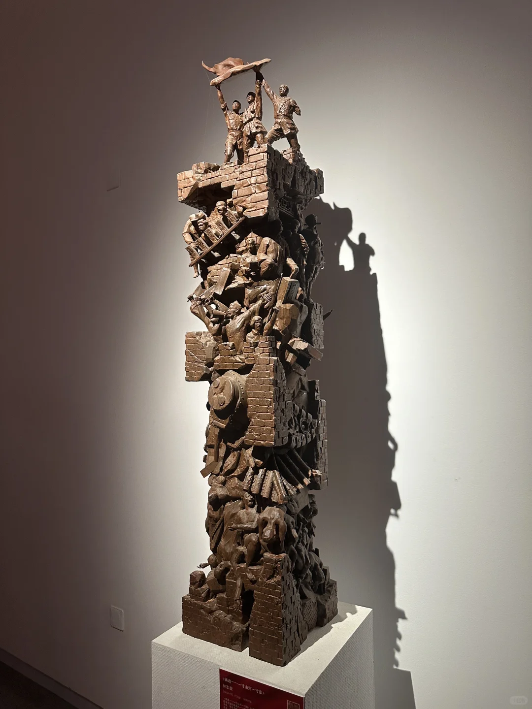 来河北美院看雕塑展啦