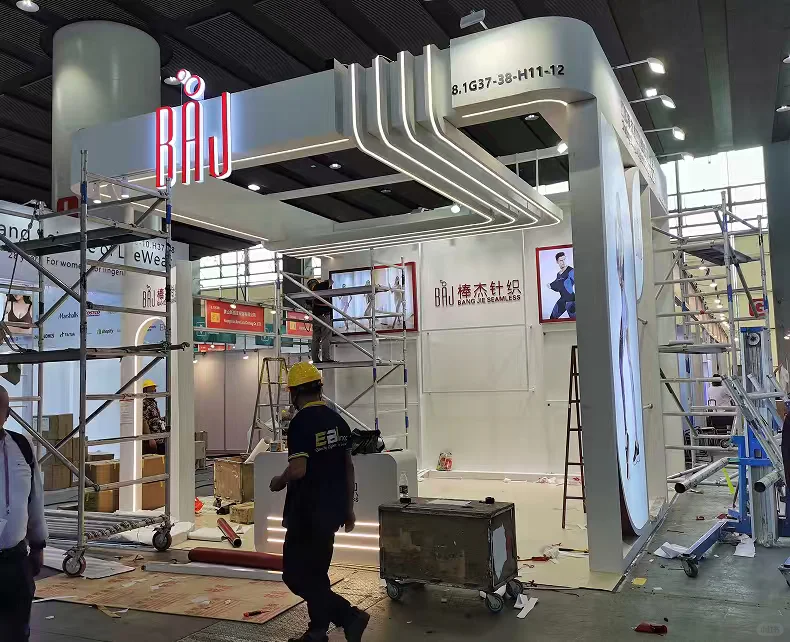 广交会搭建结束啦