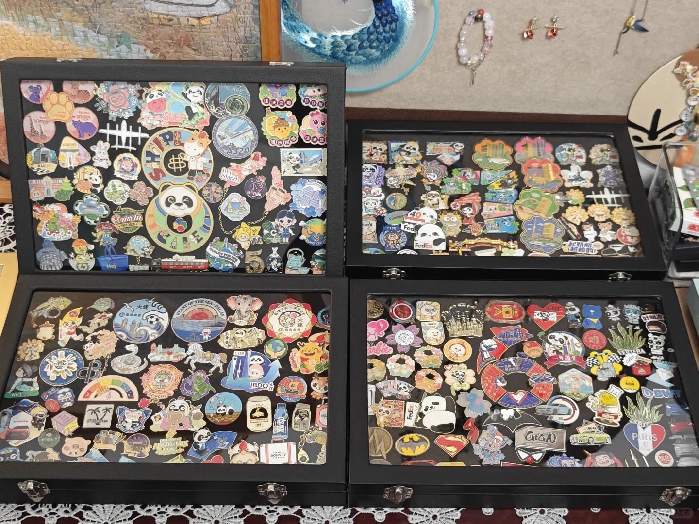 如何在进博会拥有那么多徽章？