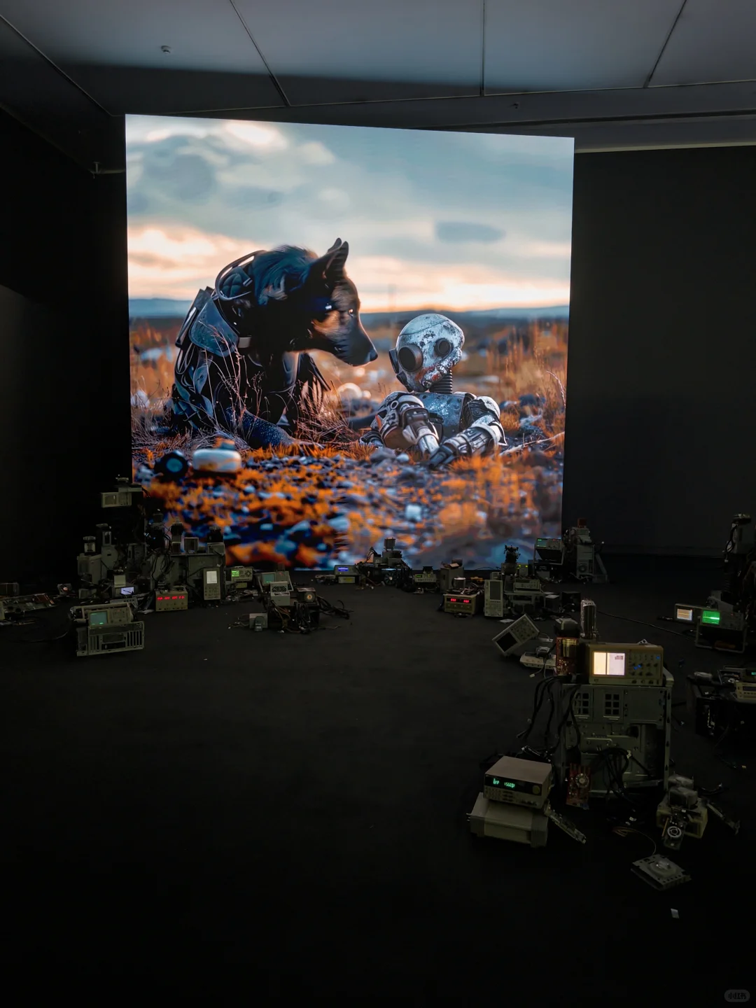 广美看日本平面设计展意外看到赛博美学