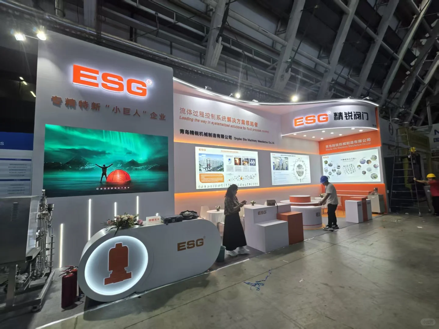 药机展纯木质展台搭建