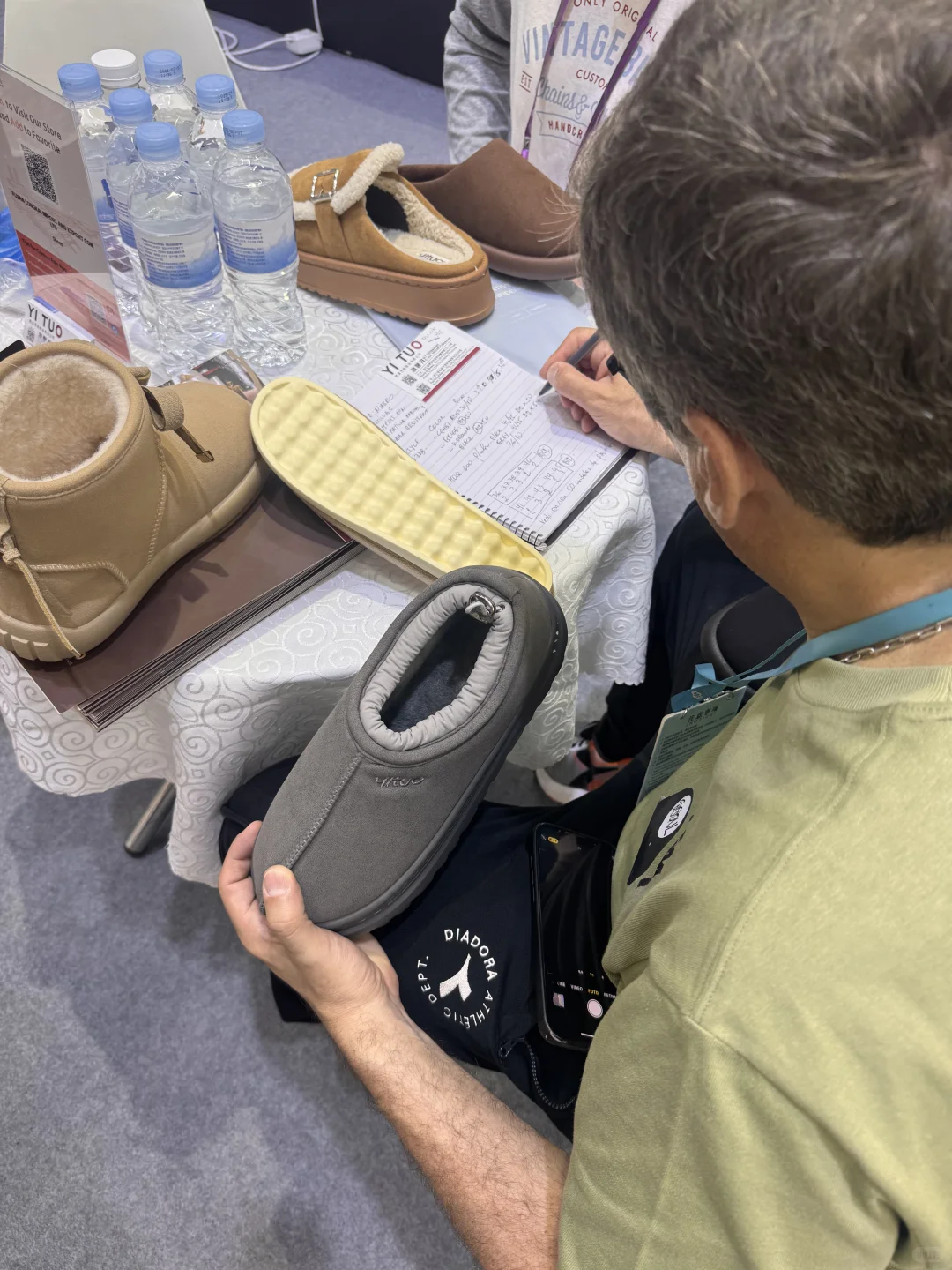 男大广交会展会翻译初体验