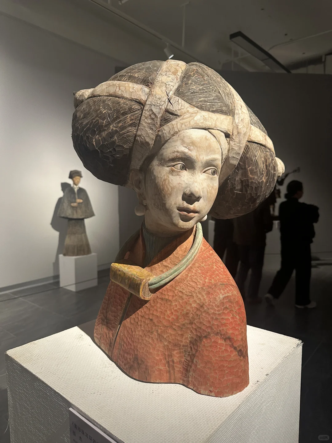 来河北美院看雕塑展啦