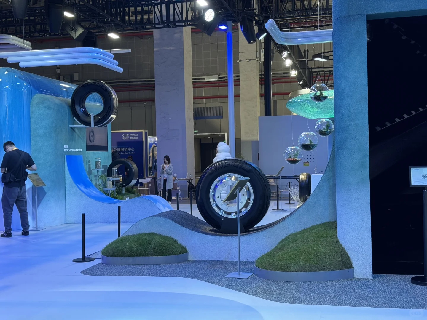 进博会的山河图 值得一个最佳展台创意奖吗