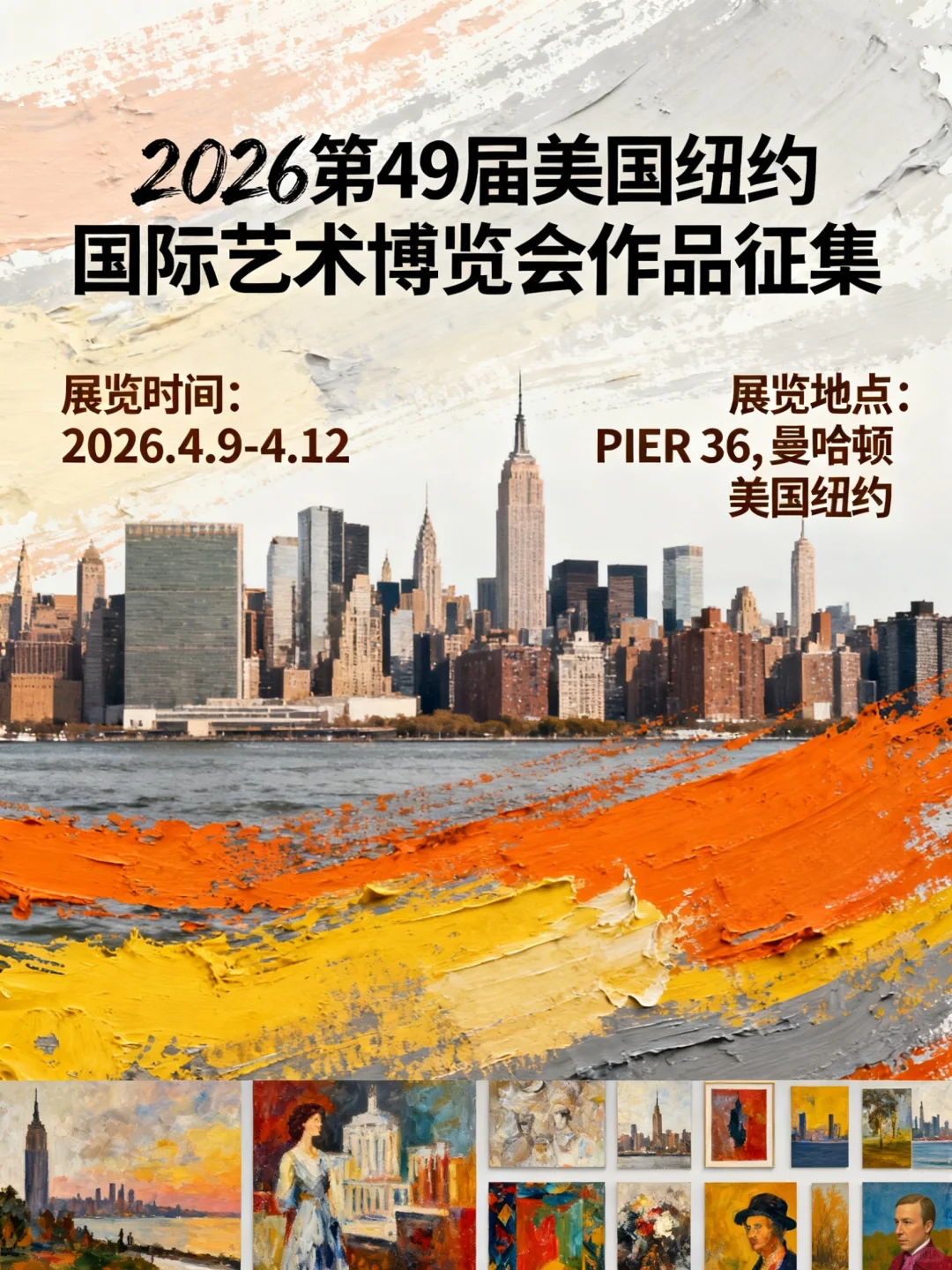 美国纽约国际知名老牌艺博会?征稿中?