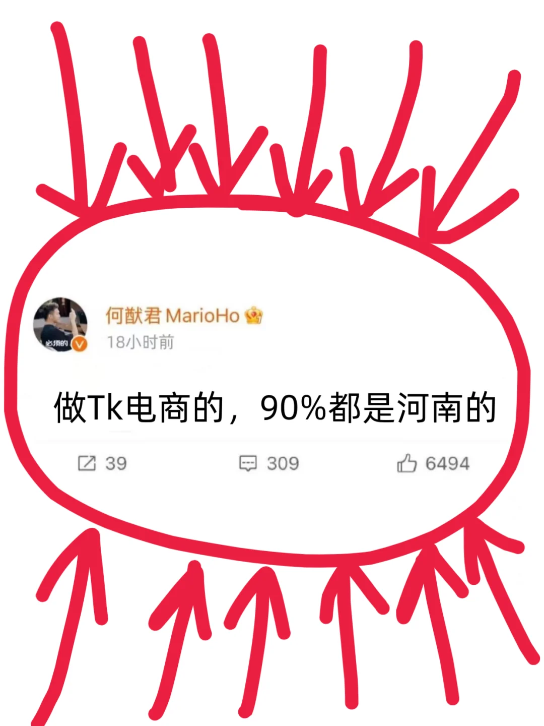 做Tk跨境电商的，90%都是河南人❗