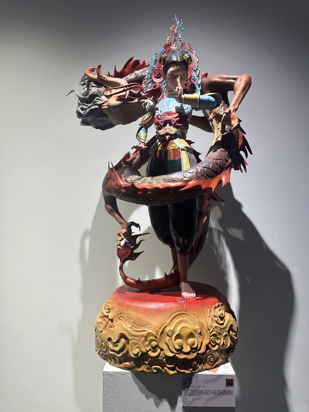 来河北美院看雕塑展啦