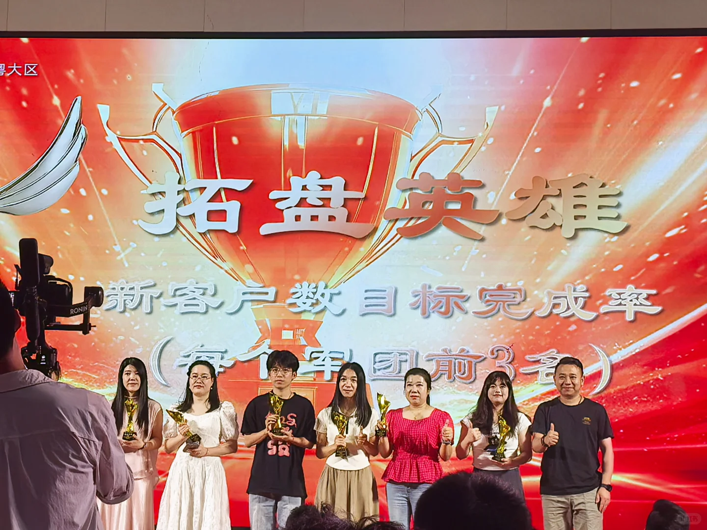 我们的小伙伴们拿奖拿到手软～