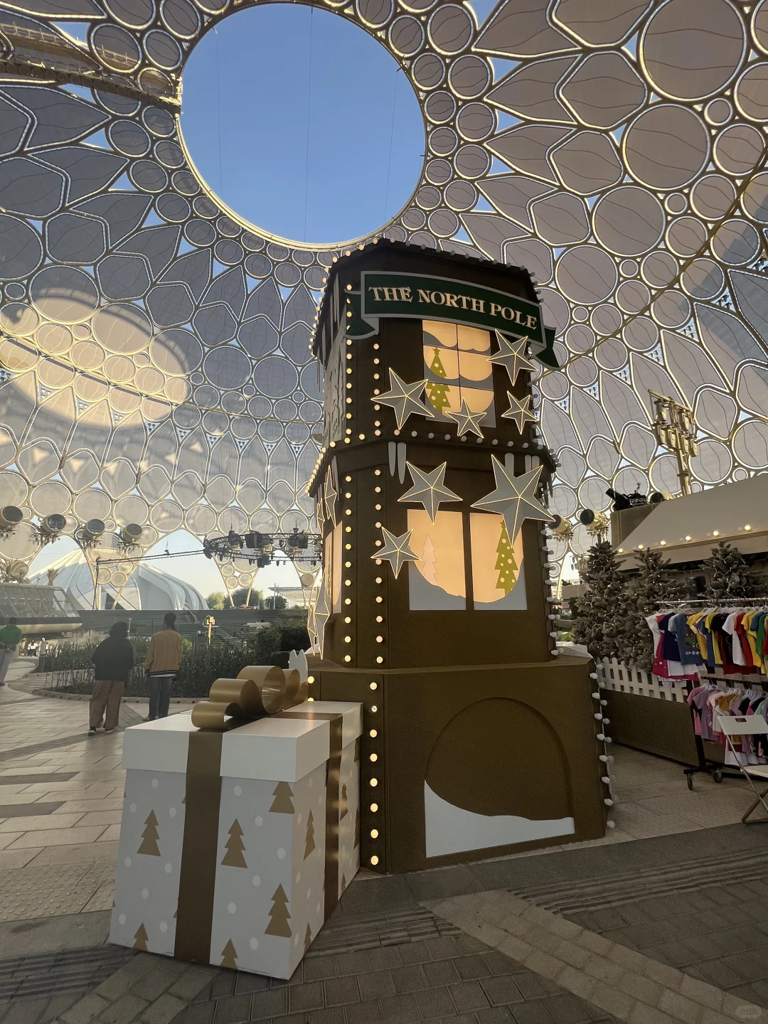 迪拜世博的“冬日城”