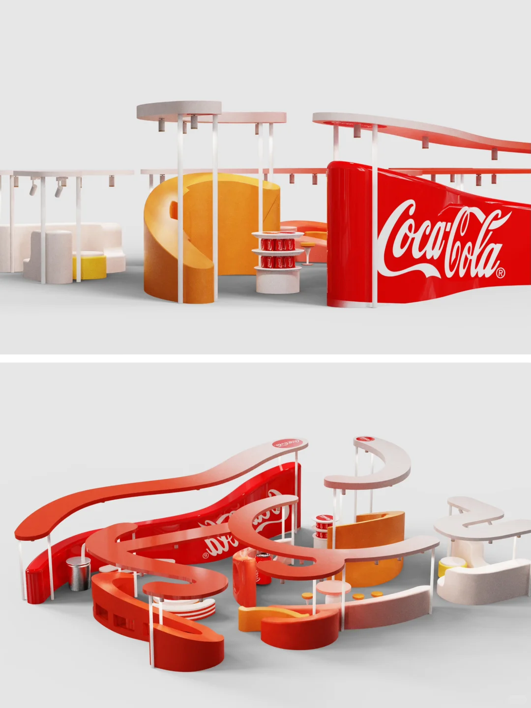 Private original｜工设生的可乐展厅设计?