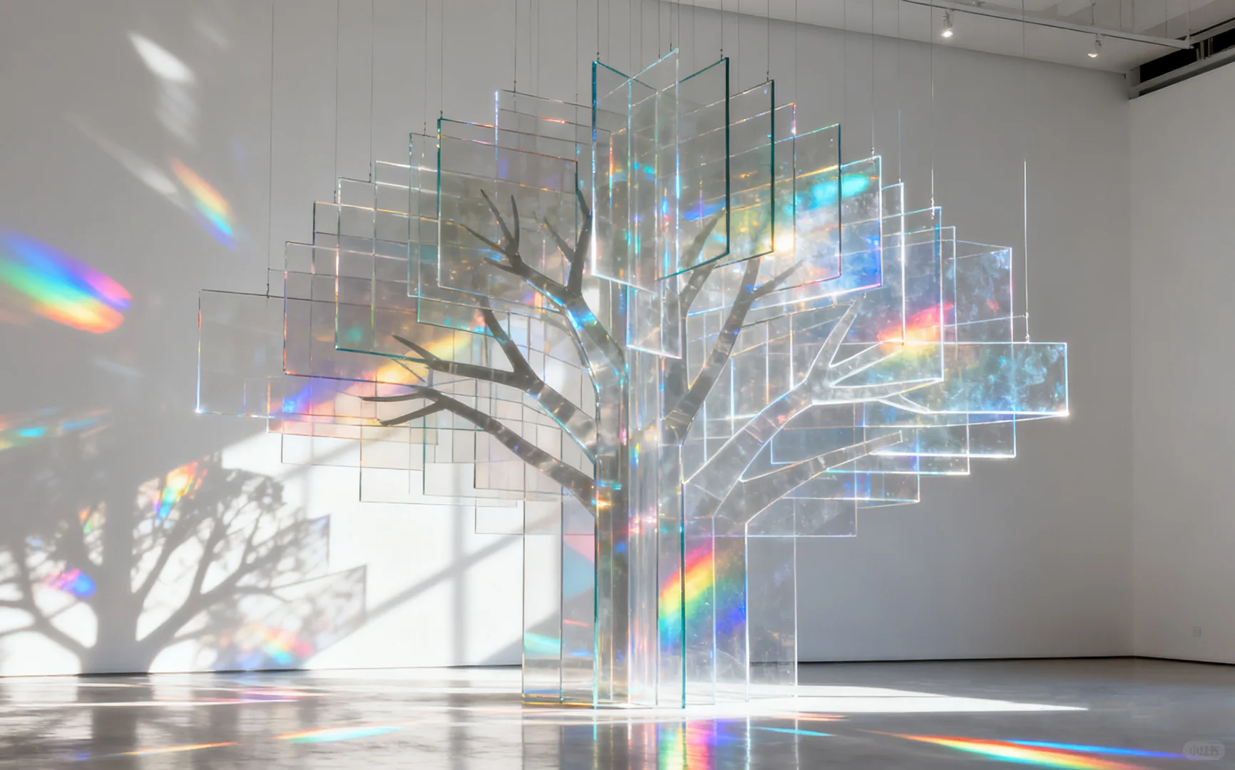 亚克力圣林：光的短暂神迹