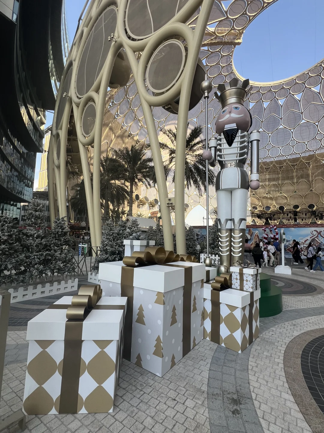 迪拜世博的“冬日城”