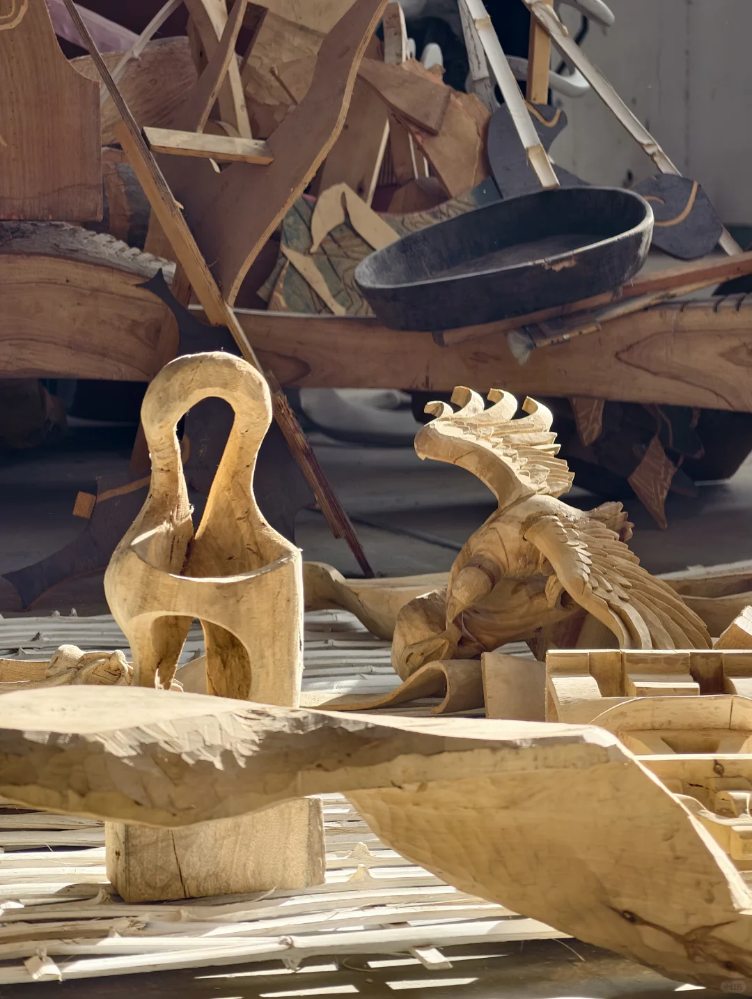 看不懂的西岸艺术设计展，拍照很好看～