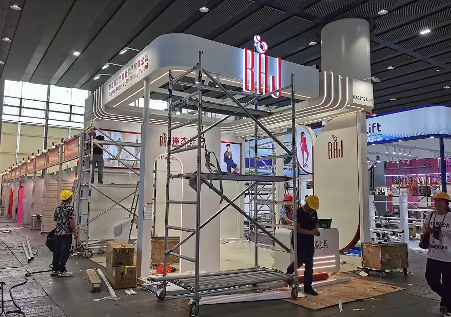 广交会搭建结束啦