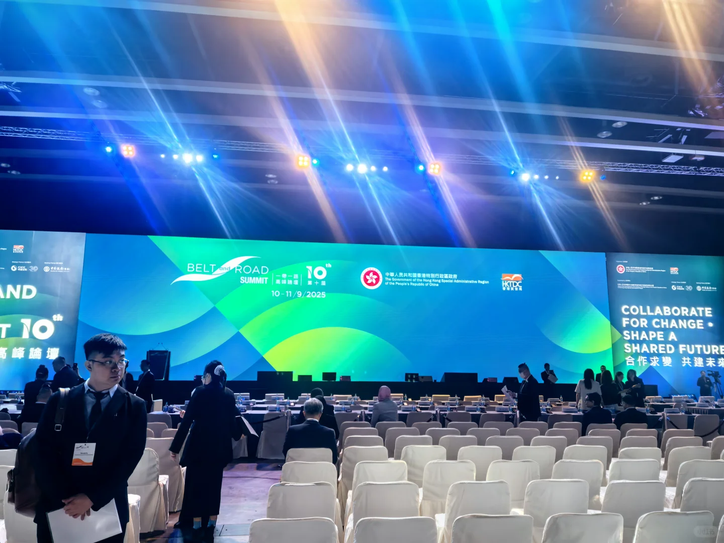 The Belt and Road Summit一带一路会议开幕