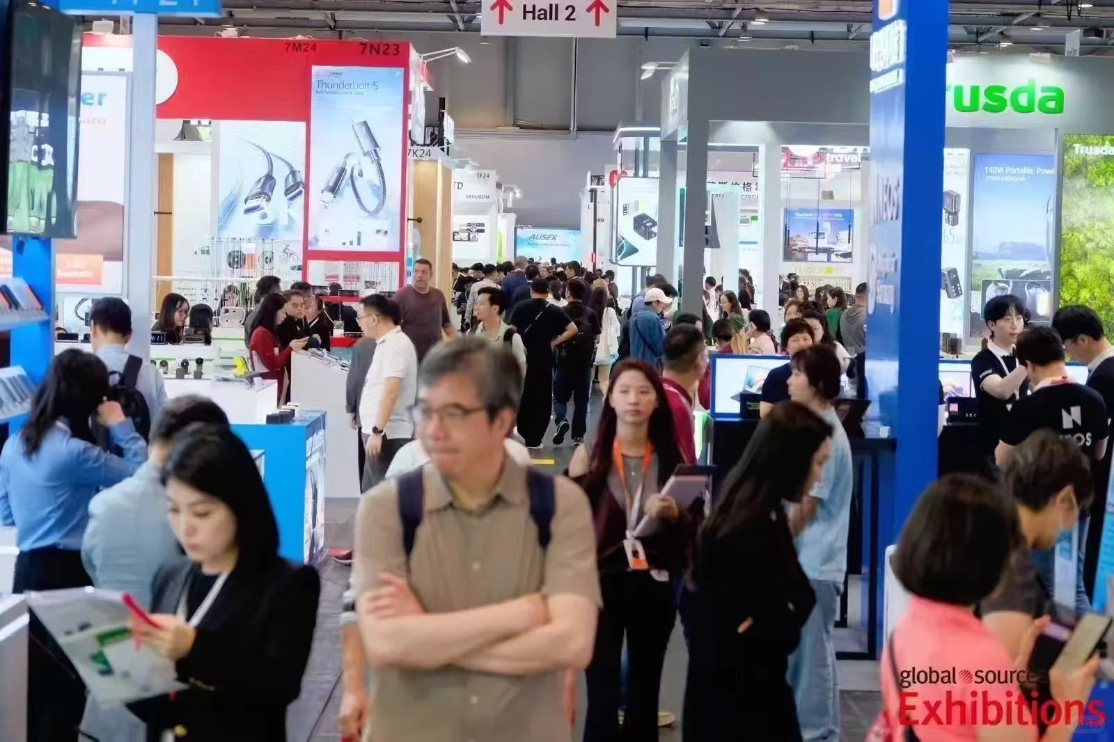 全球最大的消费电子采购展-环球资源展开幕