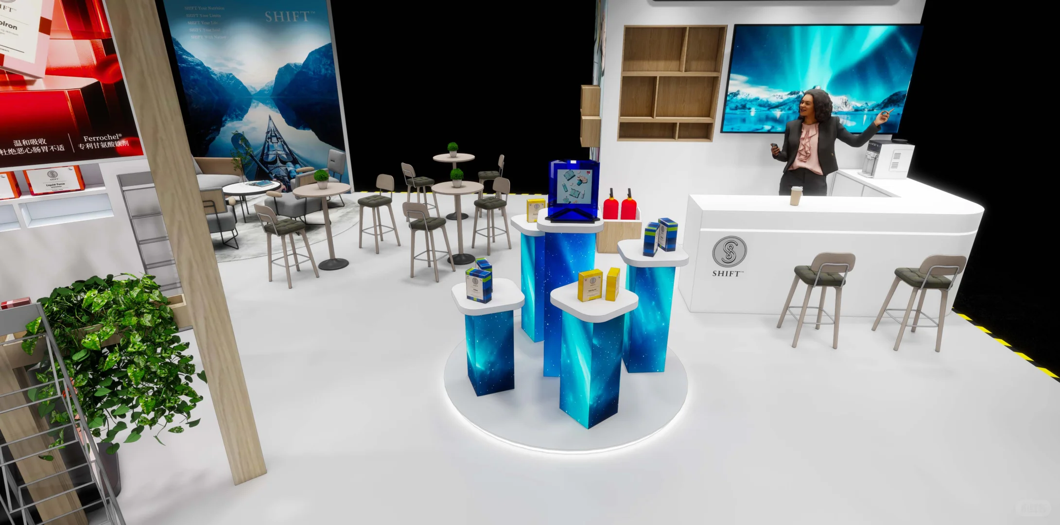 医药保健类·进博会·展台设计搭建