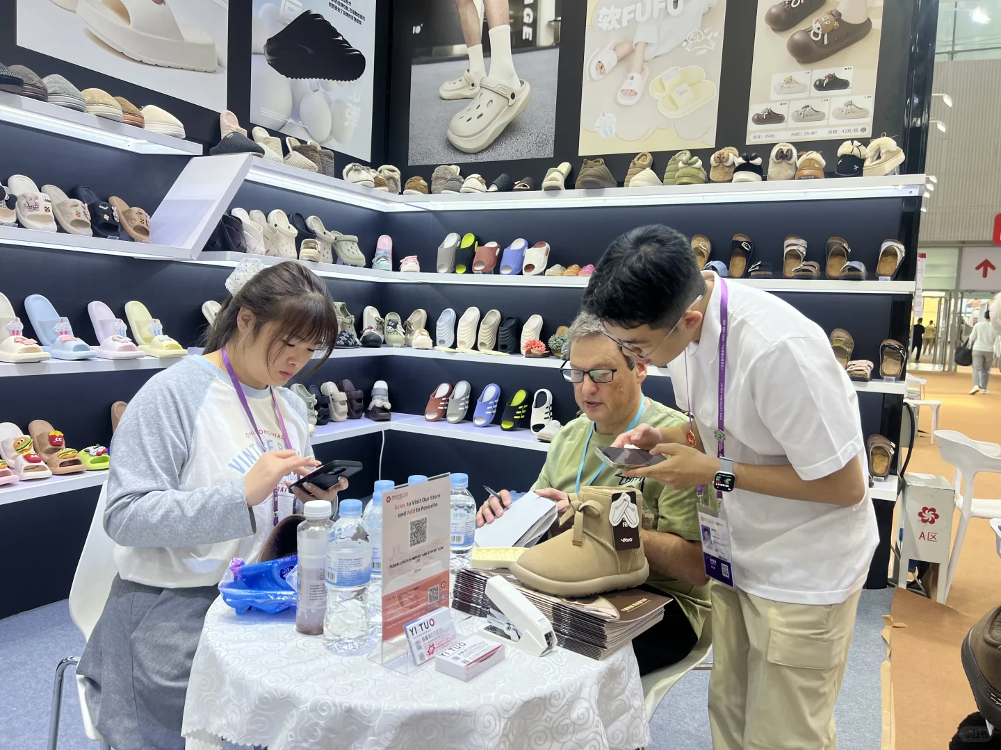 男大广交会展会翻译初体验