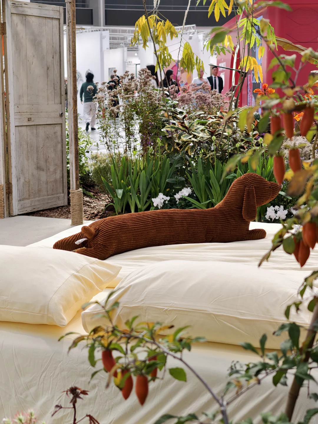 看不懂的西岸艺术设计展，拍照很好看～