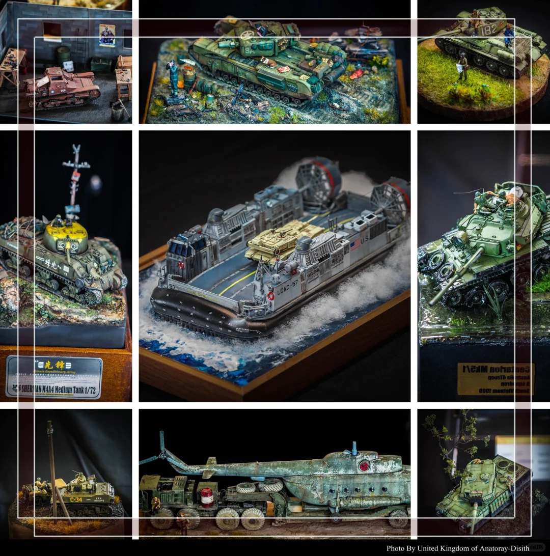 模展随拍 | 2025成都国际模型赛战车组I