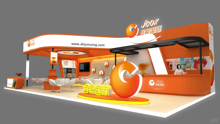 效果太棒了，广州广交会展位设计搭建