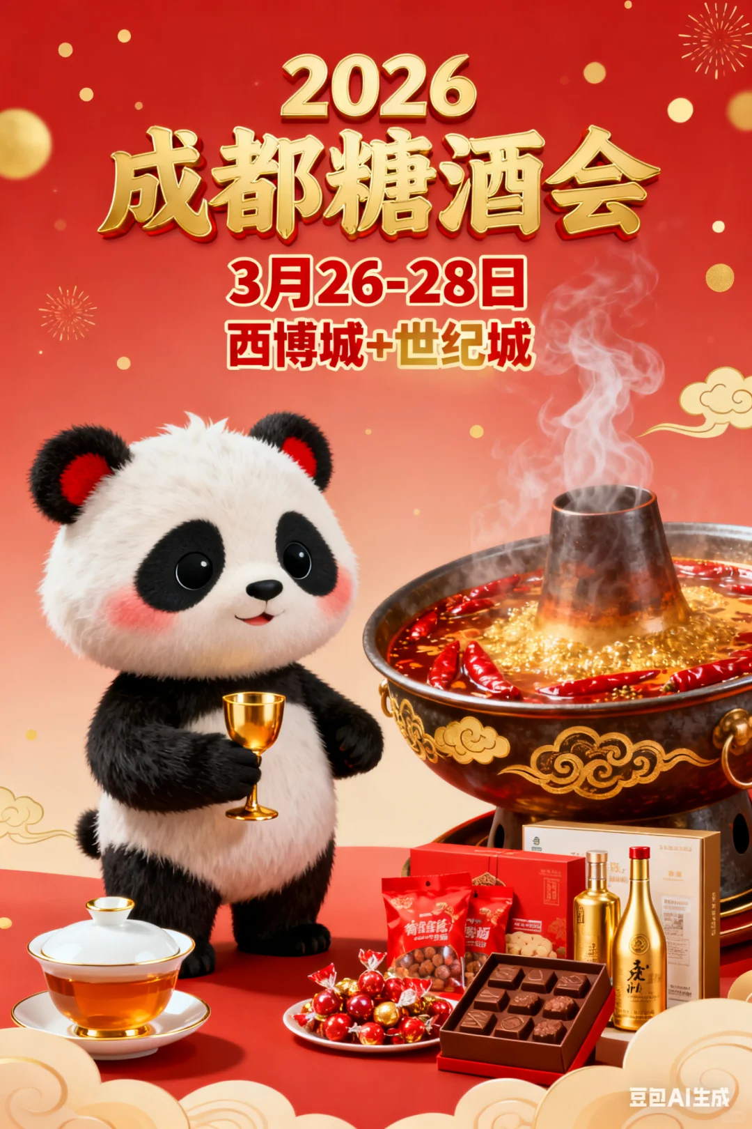 成都糖酒会 麻辣遇上醇香 甜蜜席卷全城！