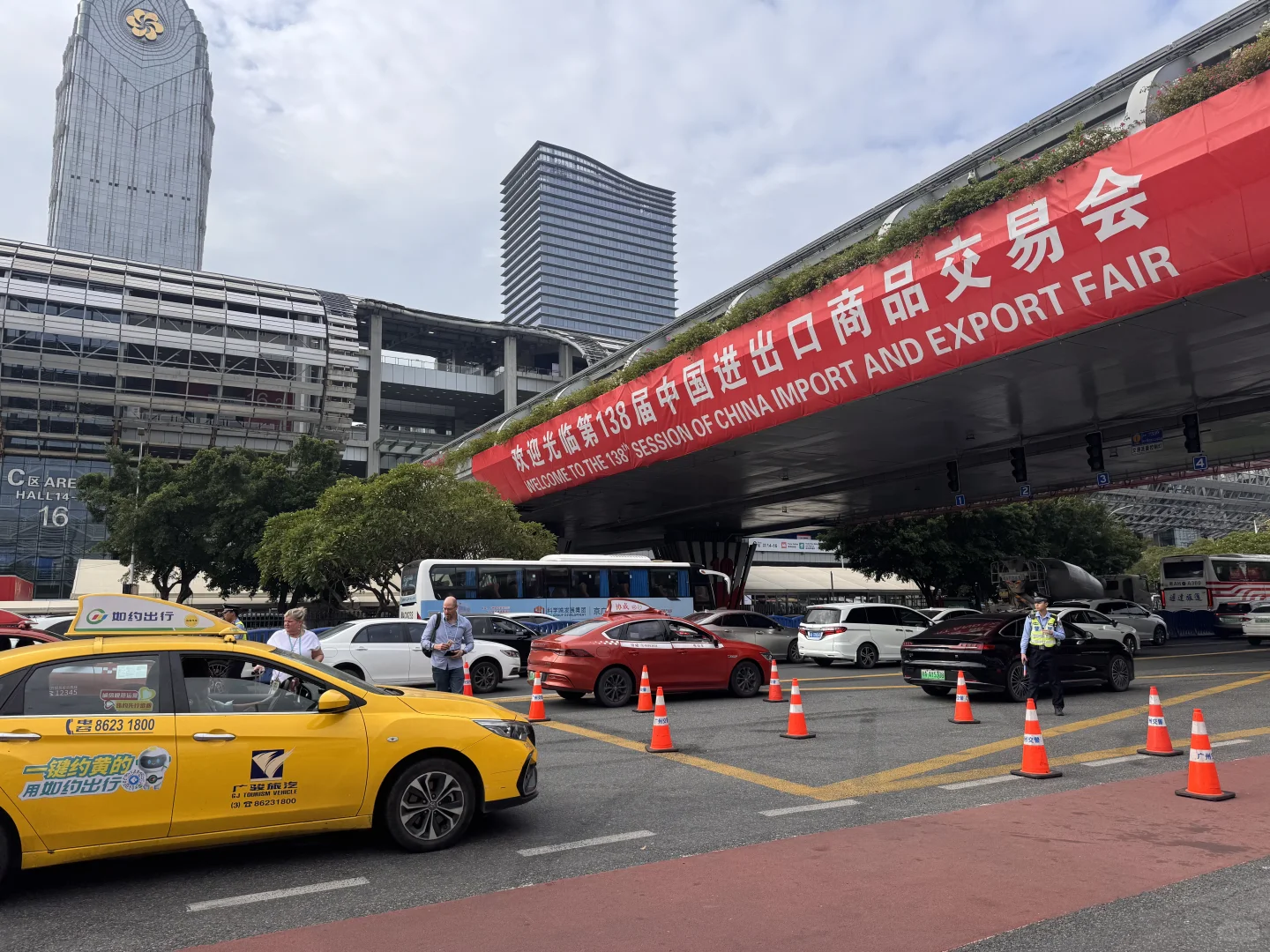 男大广交会展会翻译初体验