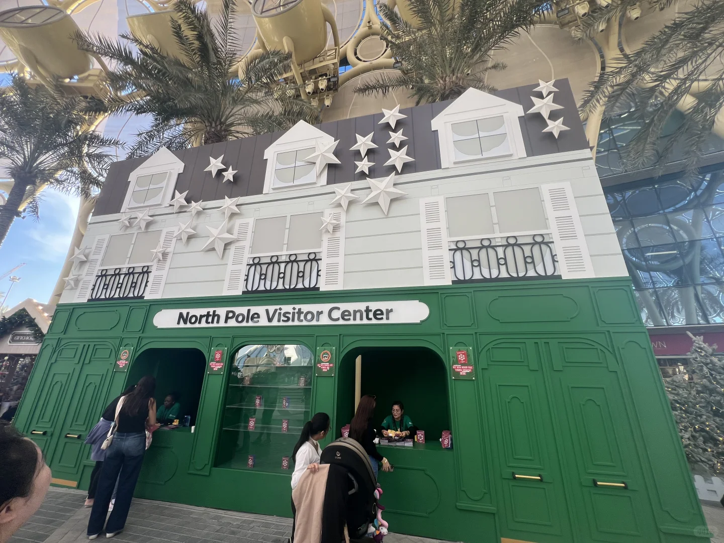 迪拜世博的“冬日城”