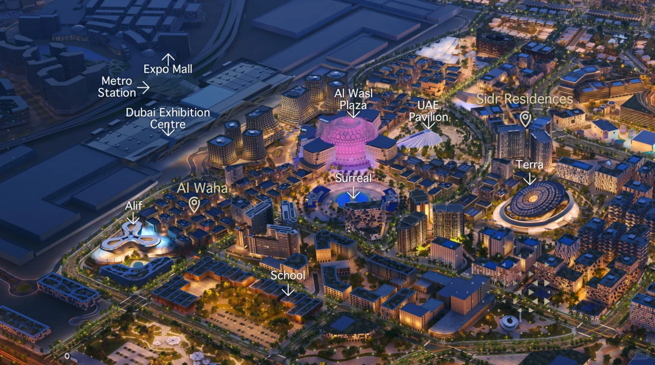 迪拜下一站科技中心!Emaar Expo Living黑马