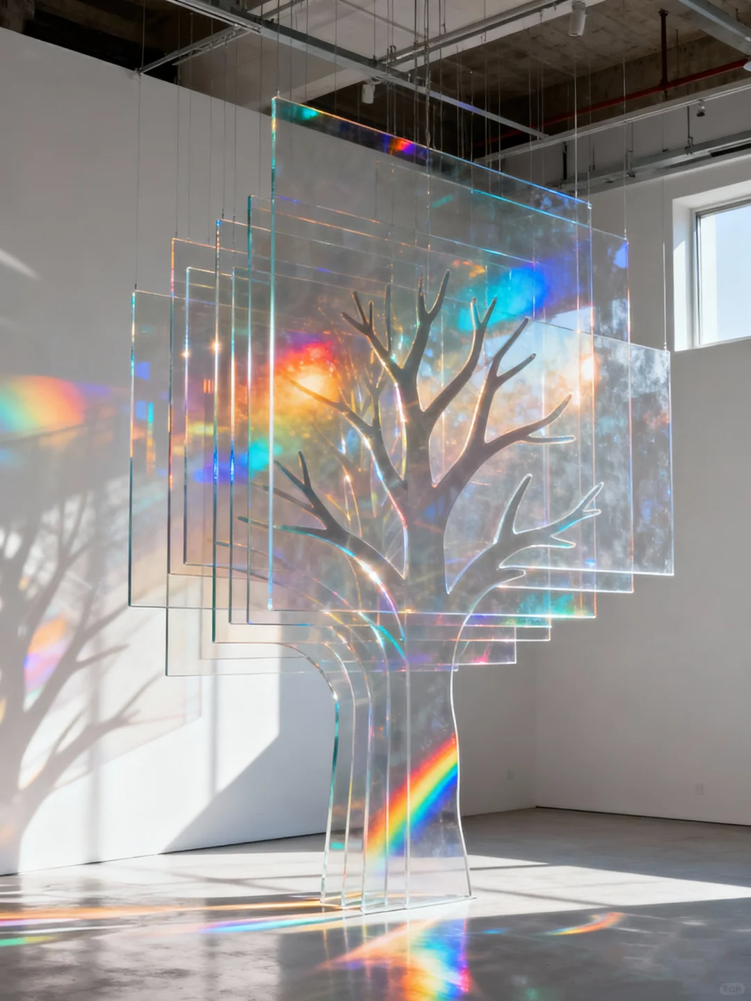 亚克力圣林：光的短暂神迹